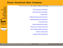 Tablet Screenshot of dwyermast.com